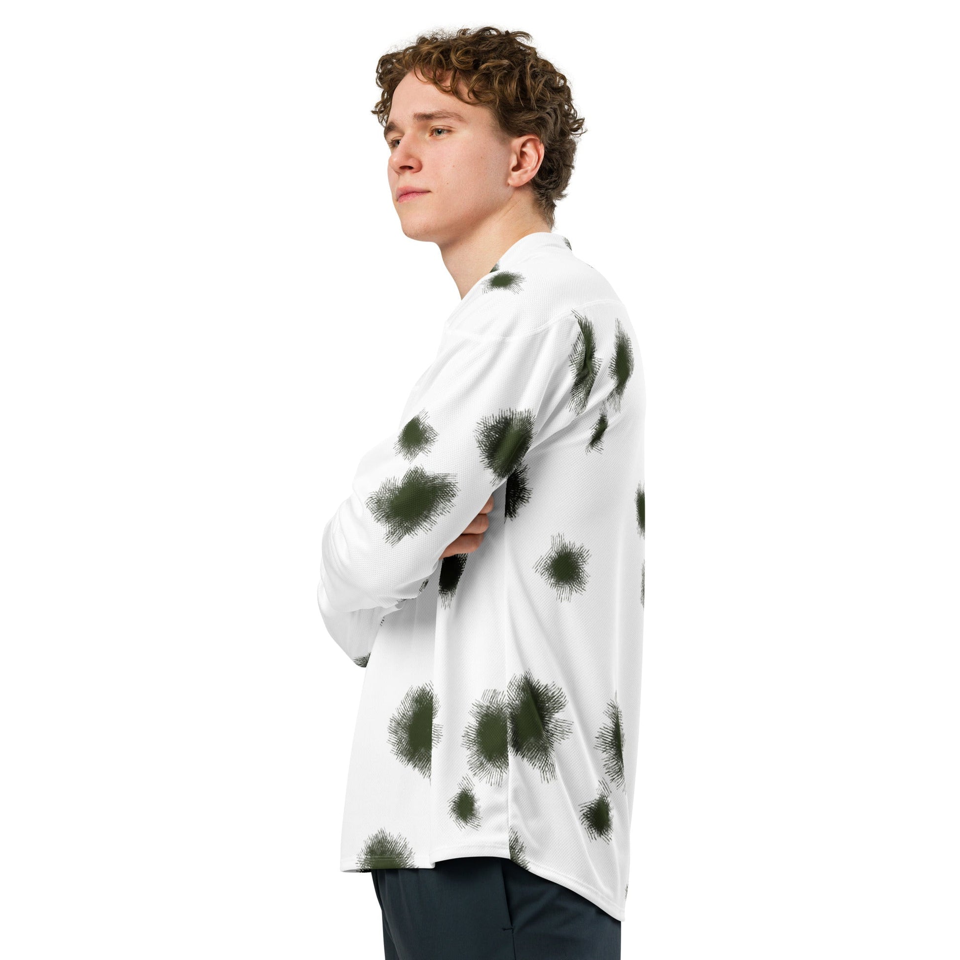 German Alpine Schneetarn CAMO hockey fan jersey - 2XS - Hockey Jerseys