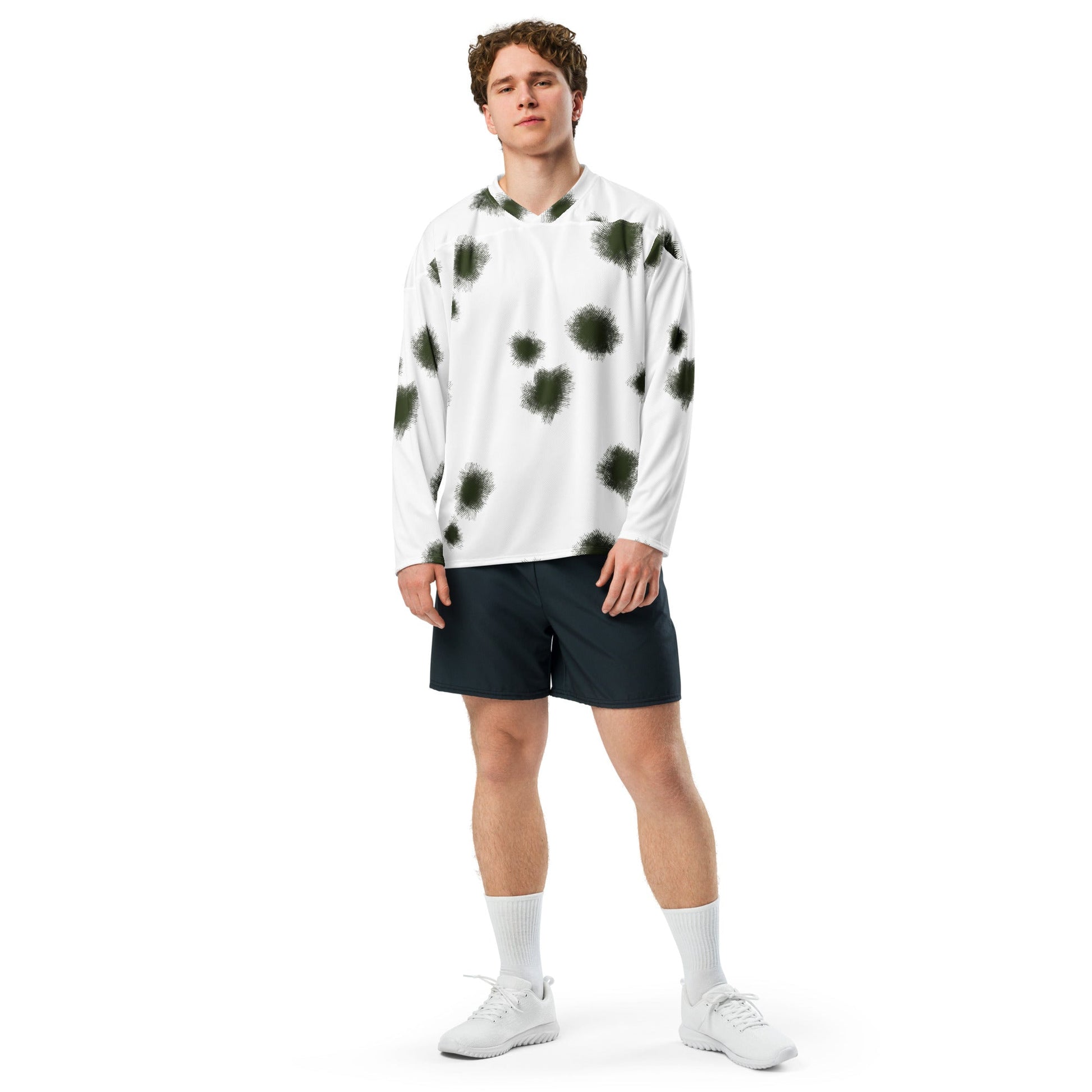 German Alpine Schneetarn CAMO hockey fan jersey - Hockey Jerseys