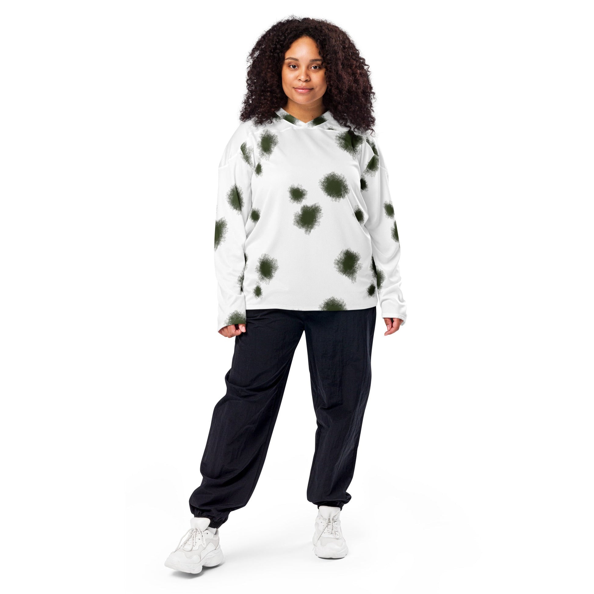 German Alpine Schneetarn CAMO hockey fan jersey - Hockey Jerseys