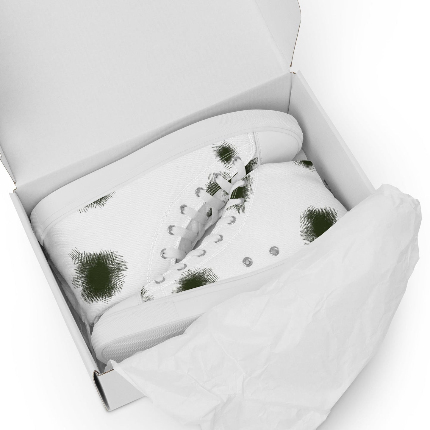 German Alpine Schneetarn CAMO Mens high top canvas shoes - High Top Canvas Shoes