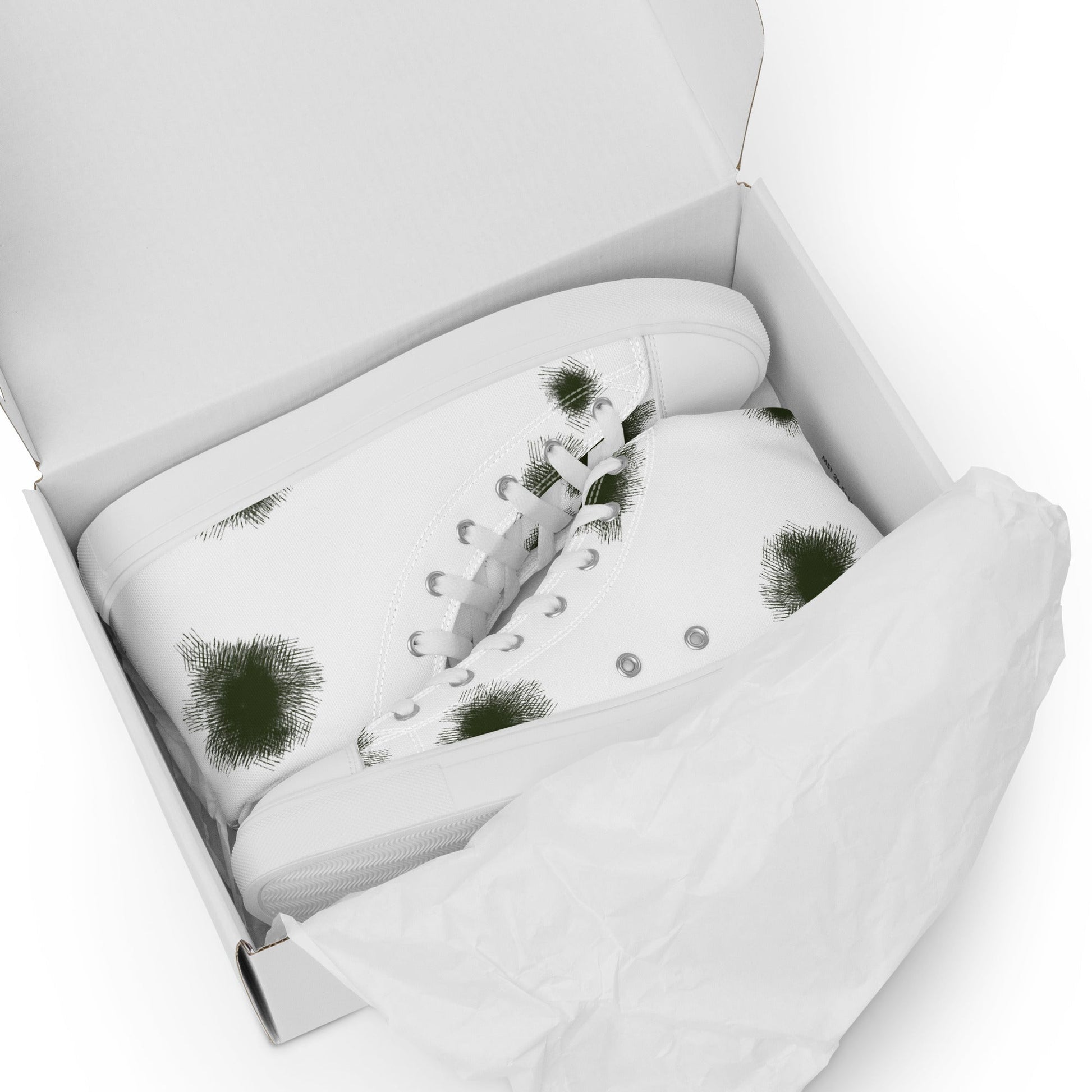 German Alpine Schneetarn CAMO Mens high top canvas shoes - High Top Canvas Shoes