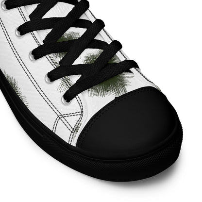 German Alpine Schneetarn CAMO Mens high top canvas shoes - High Top Canvas Shoes