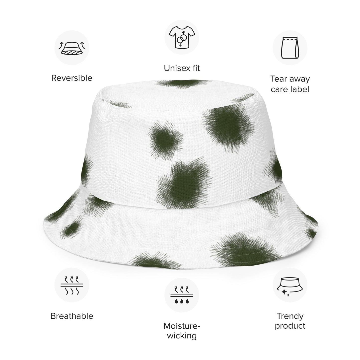 German Alpine Schneetarn CAMO Reversible bucket hat - Bucket Hats