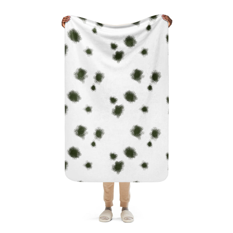 Schneetarn Alpine CAMO Sherpa Blanket - 37″×57″