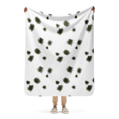 German Alpine Schneetarn CAMO Sherpa blanket - 50″×60″ - Blankets