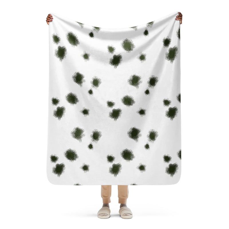 Schneetarn Alpine CAMO Sherpa Blanket - 50″×60″