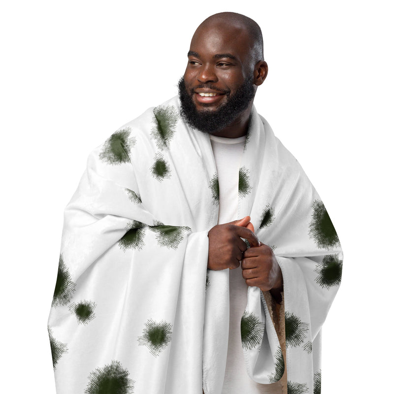 Schneetarn Alpine CAMO Sherpa Blanket