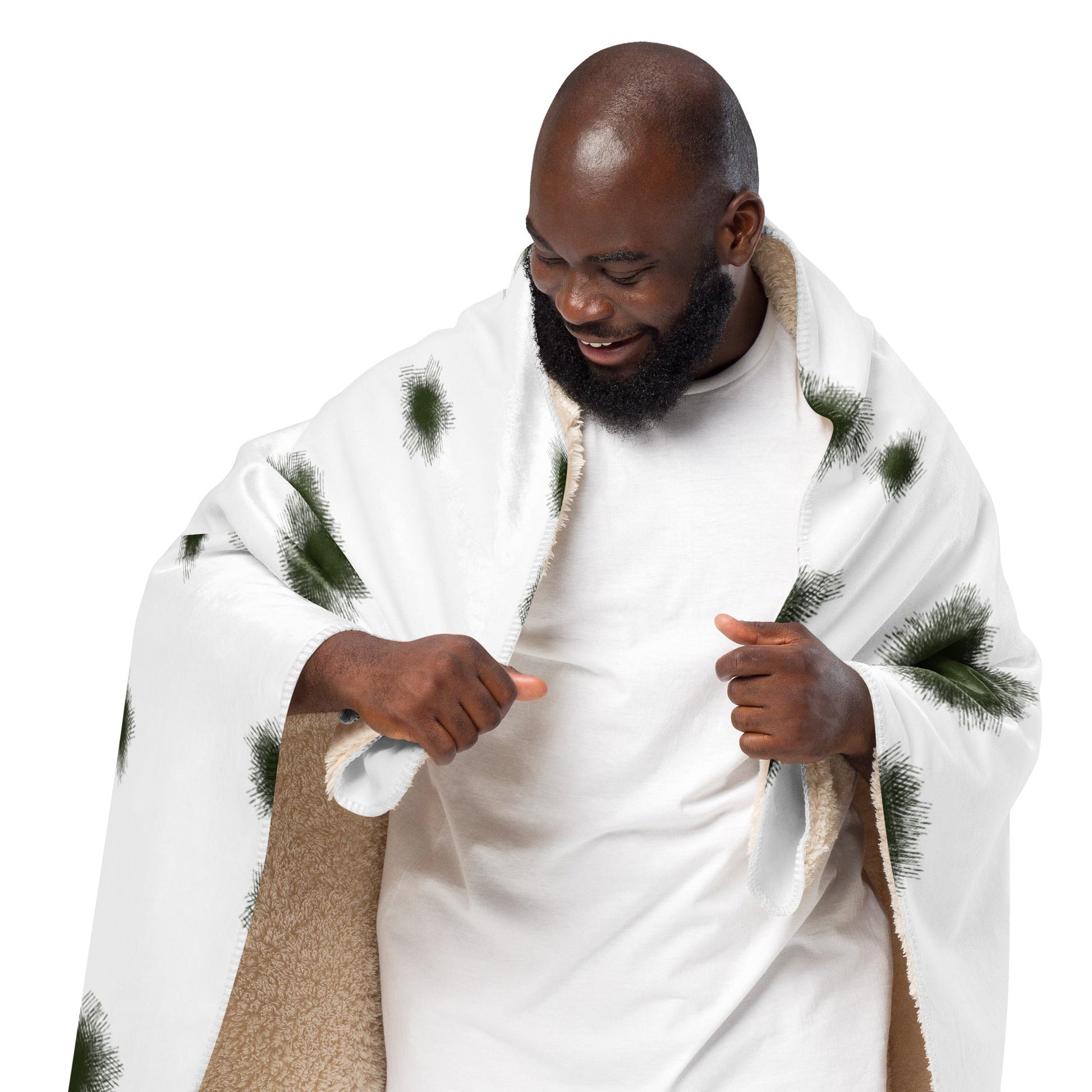 German Alpine Schneetarn CAMO Sherpa blanket - Blankets