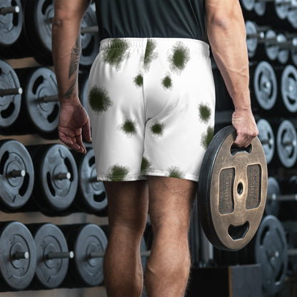German Alpine Schneetarn CAMO Unisex Athletic Long Shorts