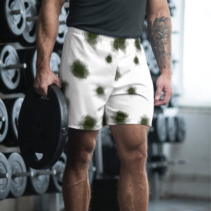 German Alpine Schneetarn CAMO Unisex Athletic Long Shorts - XS