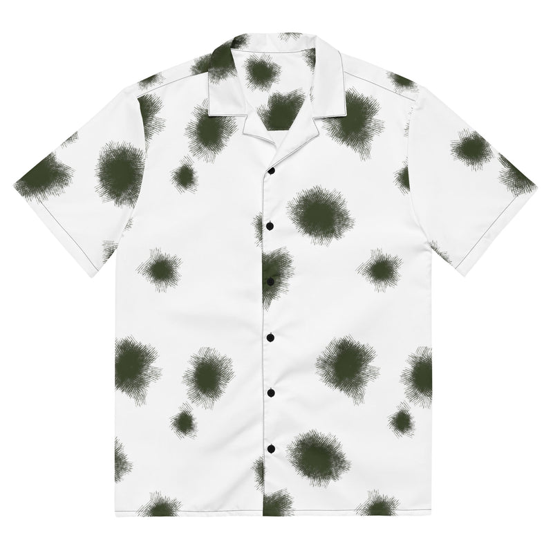 Schneetarn Alpine CAMO Unisex Short-Sleeve Button Shirt - 2XS - Button-Up