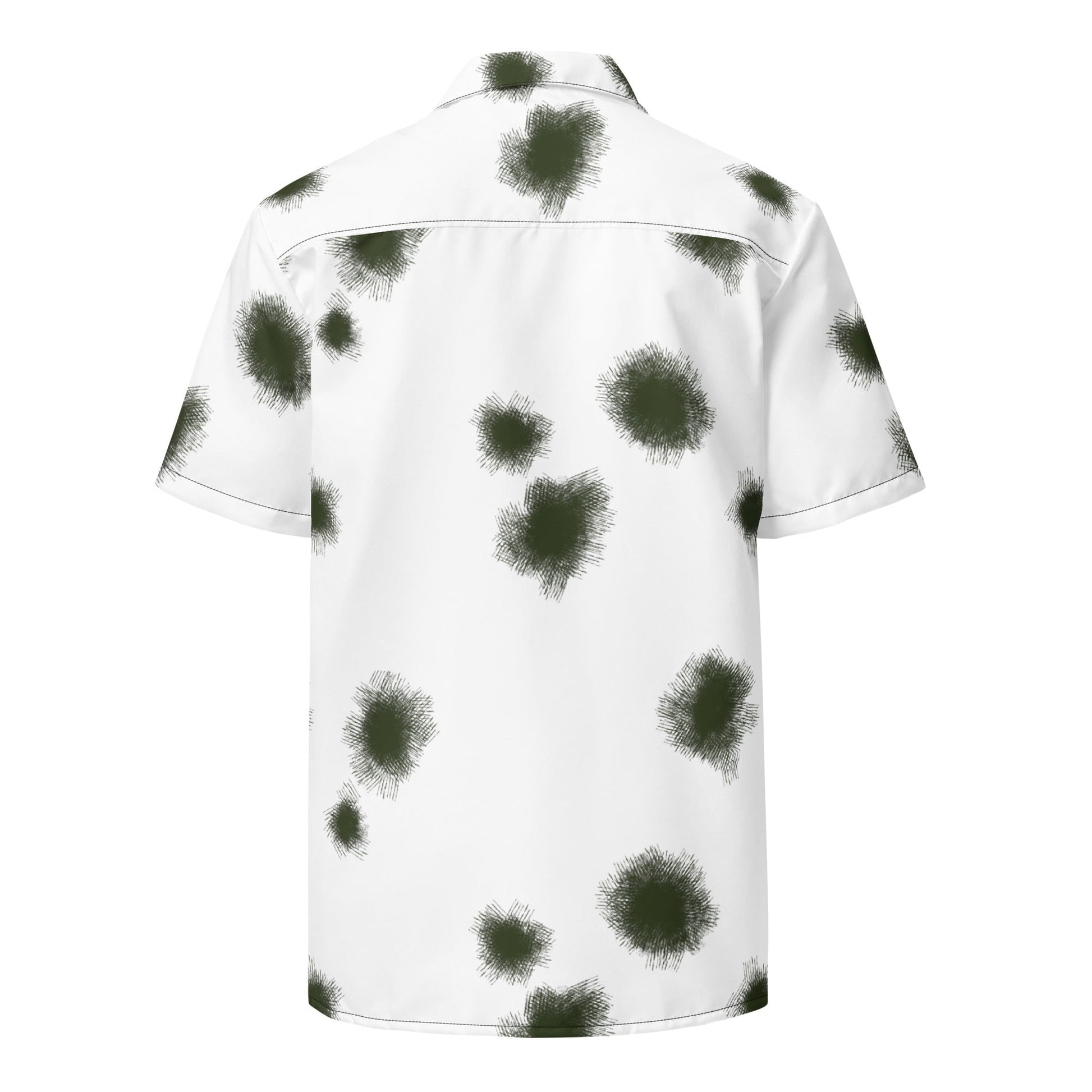 German Alpine Schneetarn CAMO Unisex button shirt - Button Shirts
