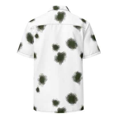 German Alpine Schneetarn CAMO Unisex button shirt - Button Shirts