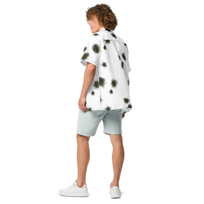 German Alpine Schneetarn CAMO Unisex button shirt - Button Shirts