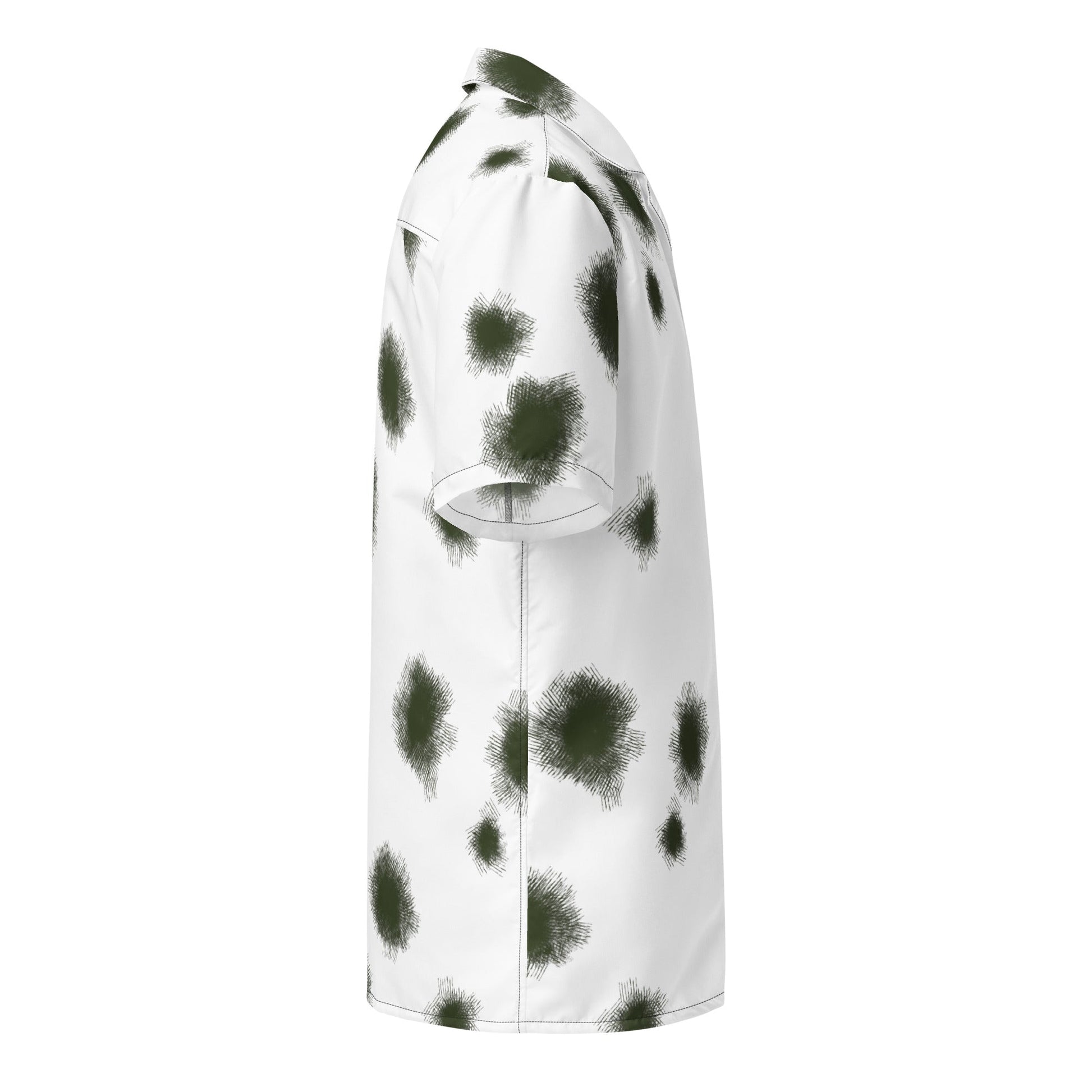 German Alpine Schneetarn CAMO Unisex button shirt - Button Shirts