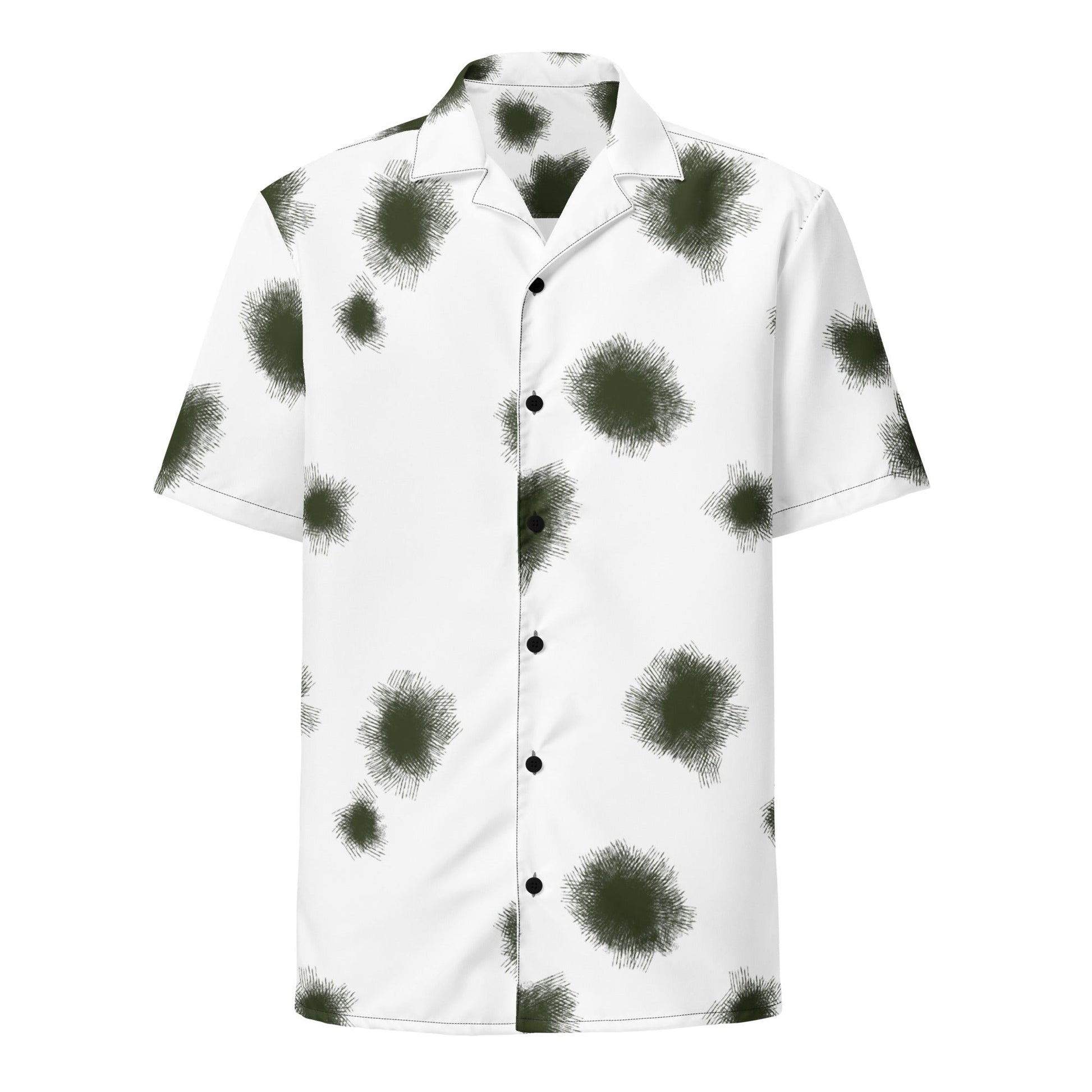 German Alpine Schneetarn CAMO Unisex button shirt - Button Shirts