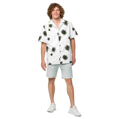 German Alpine Schneetarn CAMO Unisex button shirt - Button Shirts