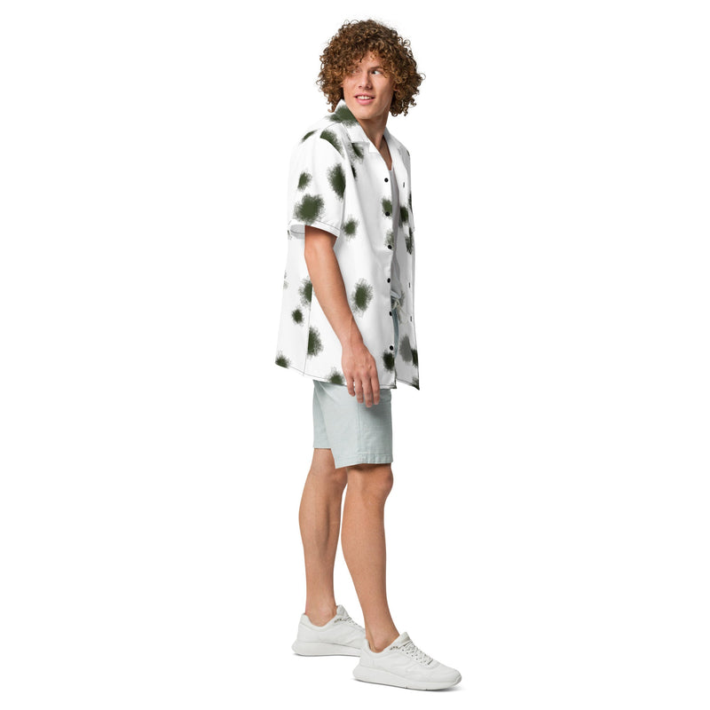 Schneetarn Alpine CAMO Unisex Short-Sleeve Button Shirt - Button-Up