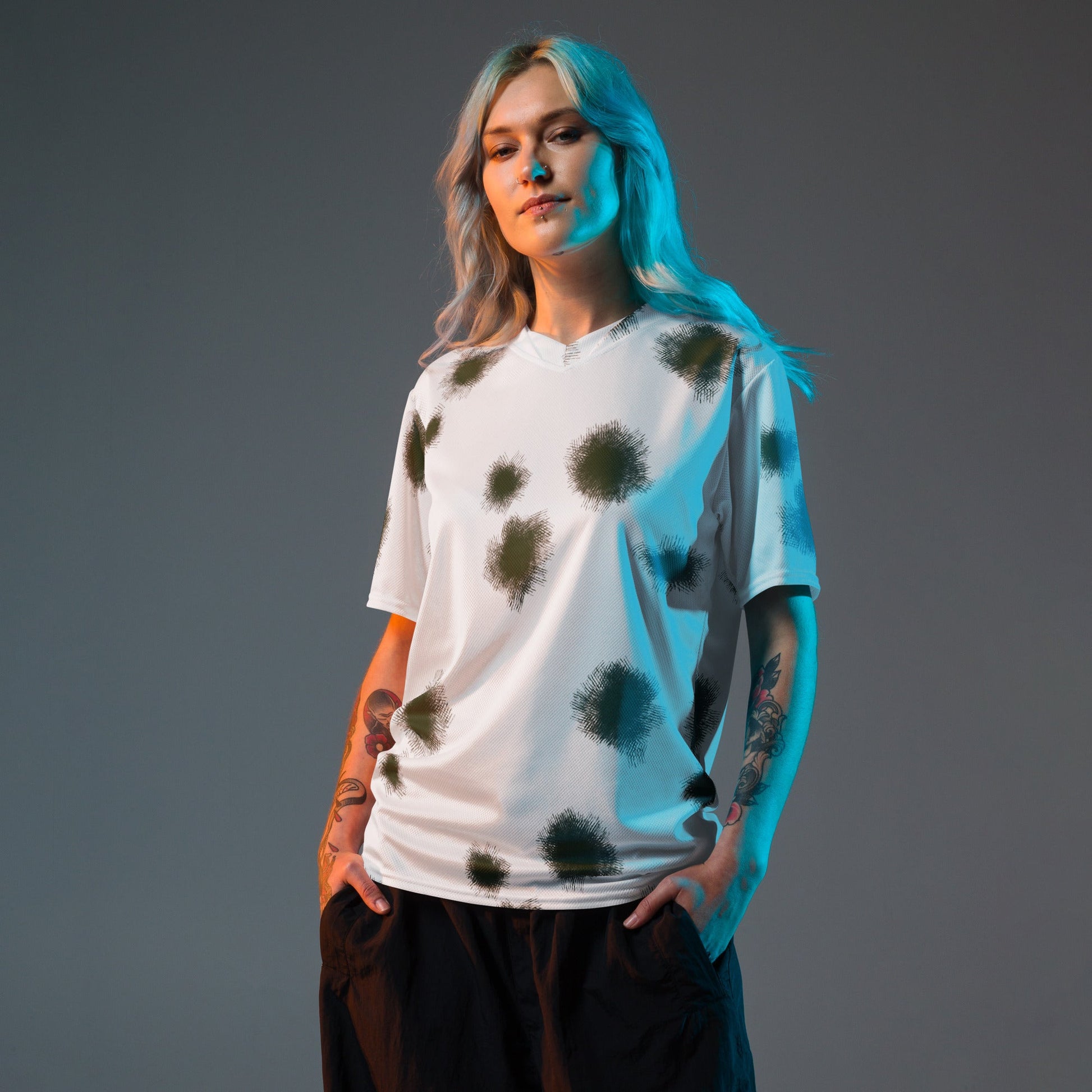 German Alpine Schneetarn CAMO unisex sports jersey - Sports Jerseys