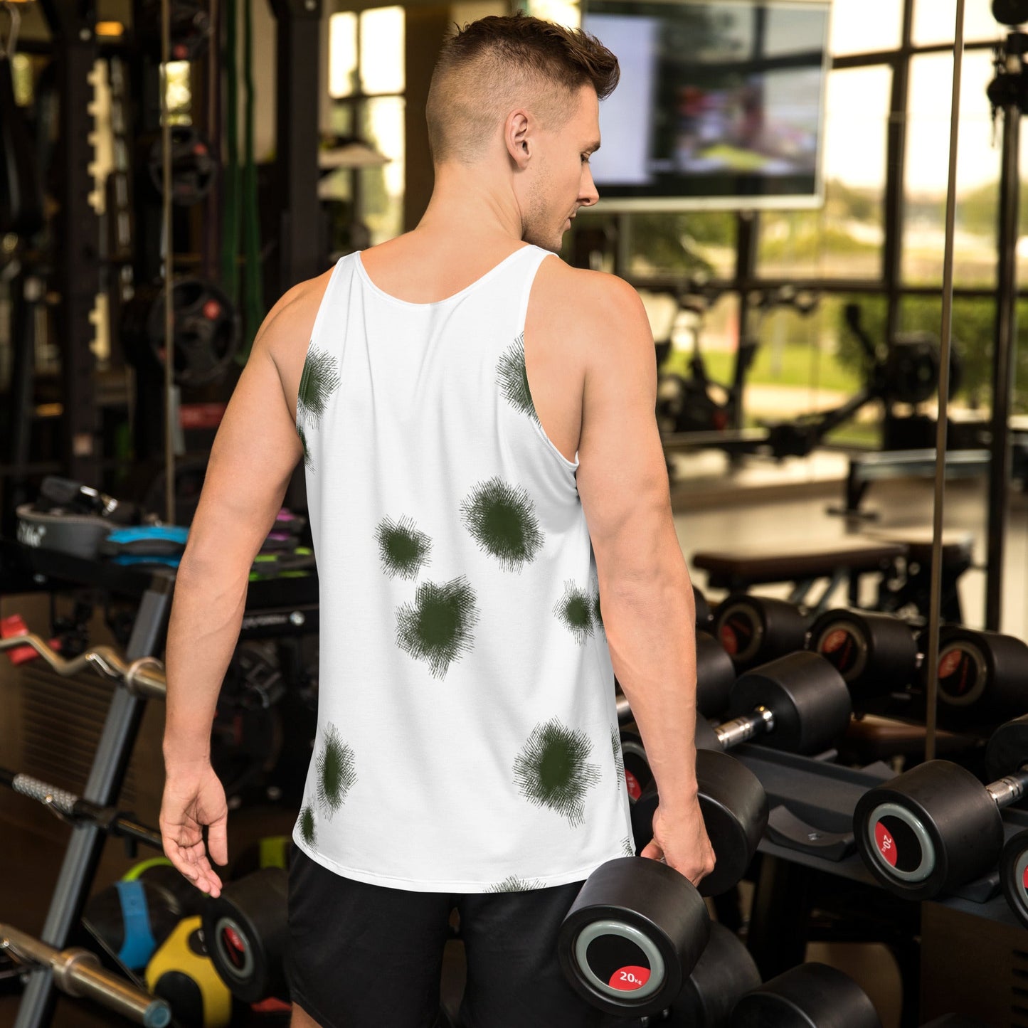 German Alpine Schneetarn CAMO Unisex Tank Top