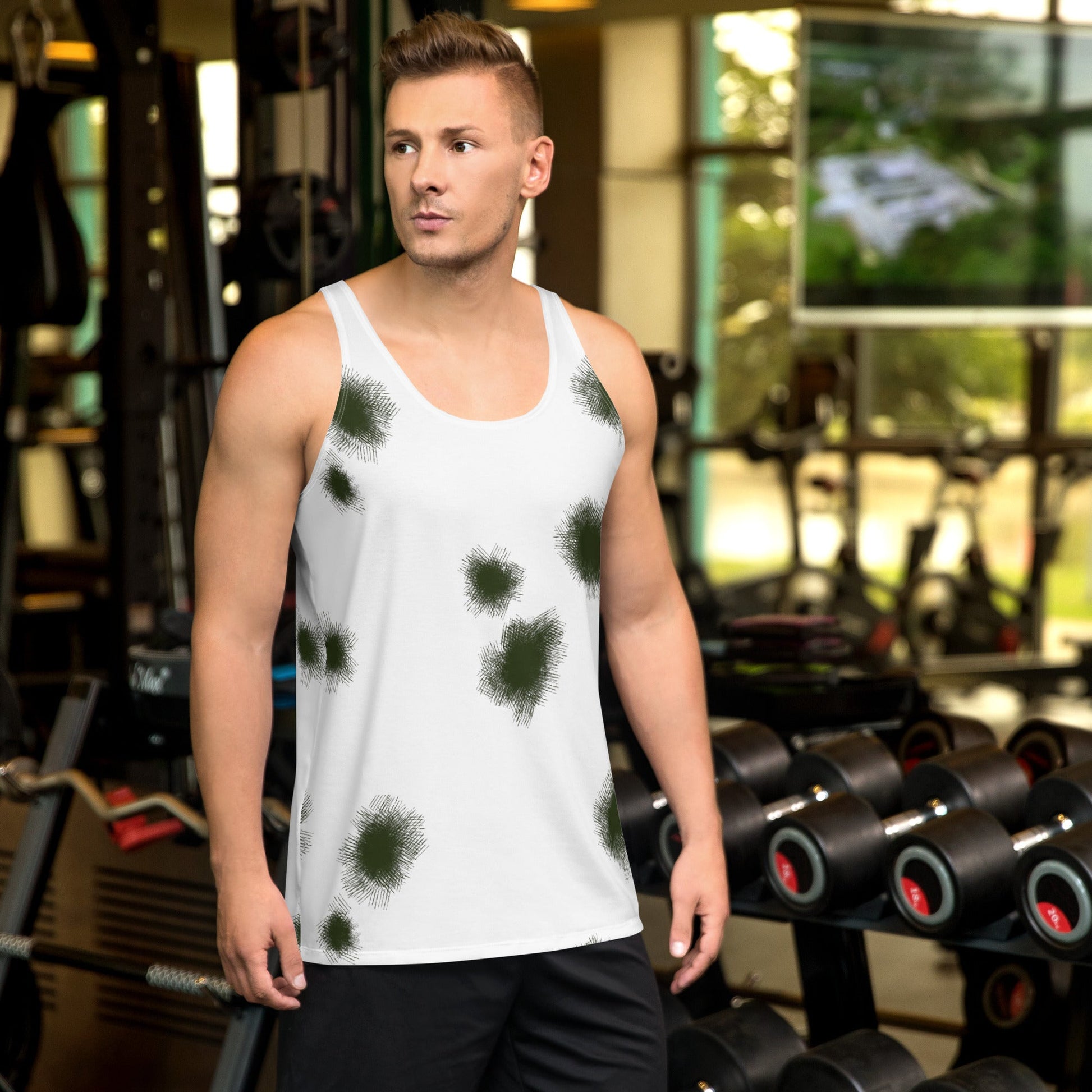 German Alpine Schneetarn CAMO Unisex Tank Top - XS