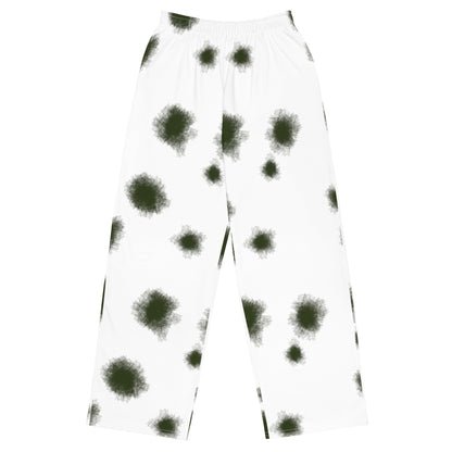 German Alpine Schneetarn CAMO unisex wide-leg pants - 2XS - Wide-leg Pants