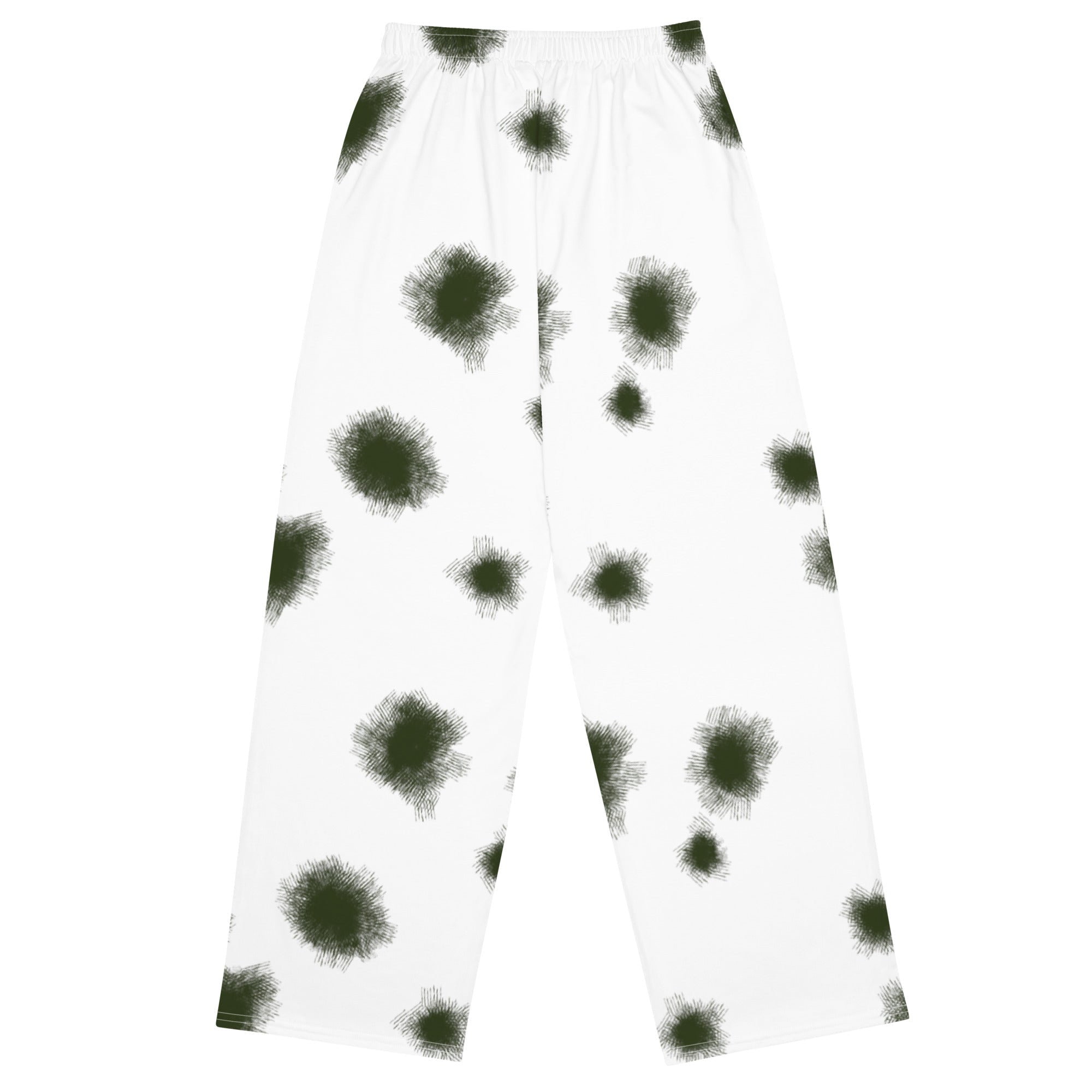 CAMO HQ - German Alpine Schneetarn CAMO Unisex Wide-Leg Leisure