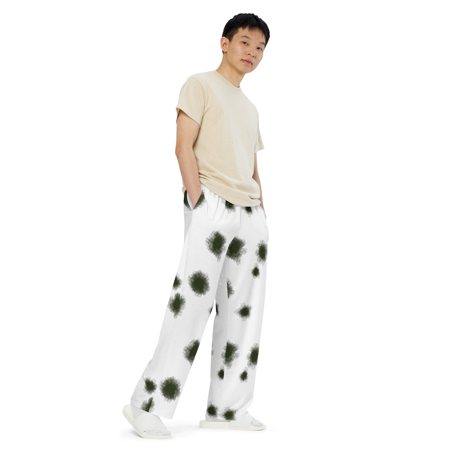 German Alpine Schneetarn CAMO unisex wide-leg pants - Wide-leg Pants