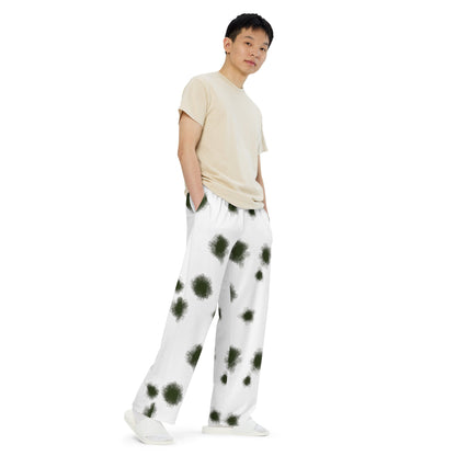 German Alpine Schneetarn CAMO unisex wide-leg pants - Wide-leg Pants