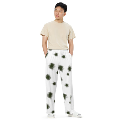 German Alpine Schneetarn CAMO unisex wide-leg pants - Wide-leg Pants