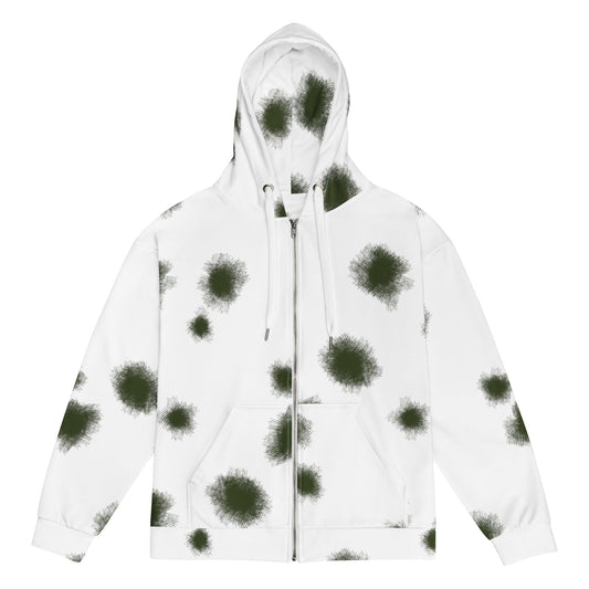 German Alpine Schneetarn CAMO Unisex zip hoodie - 2XS - Zip Hoodies