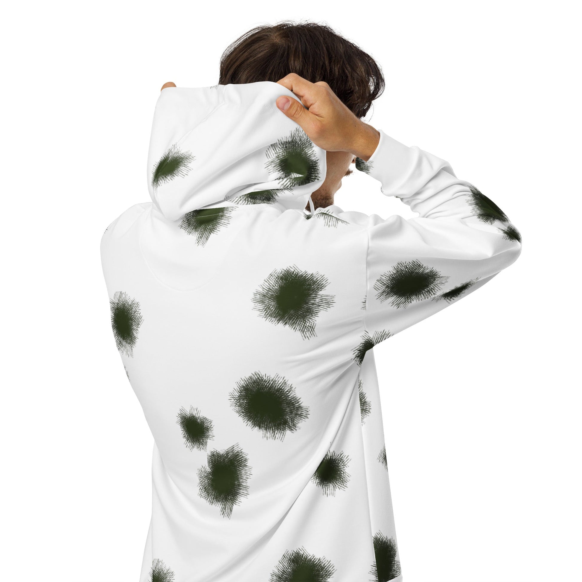 German Alpine Schneetarn CAMO Unisex zip hoodie - Zip Hoodies