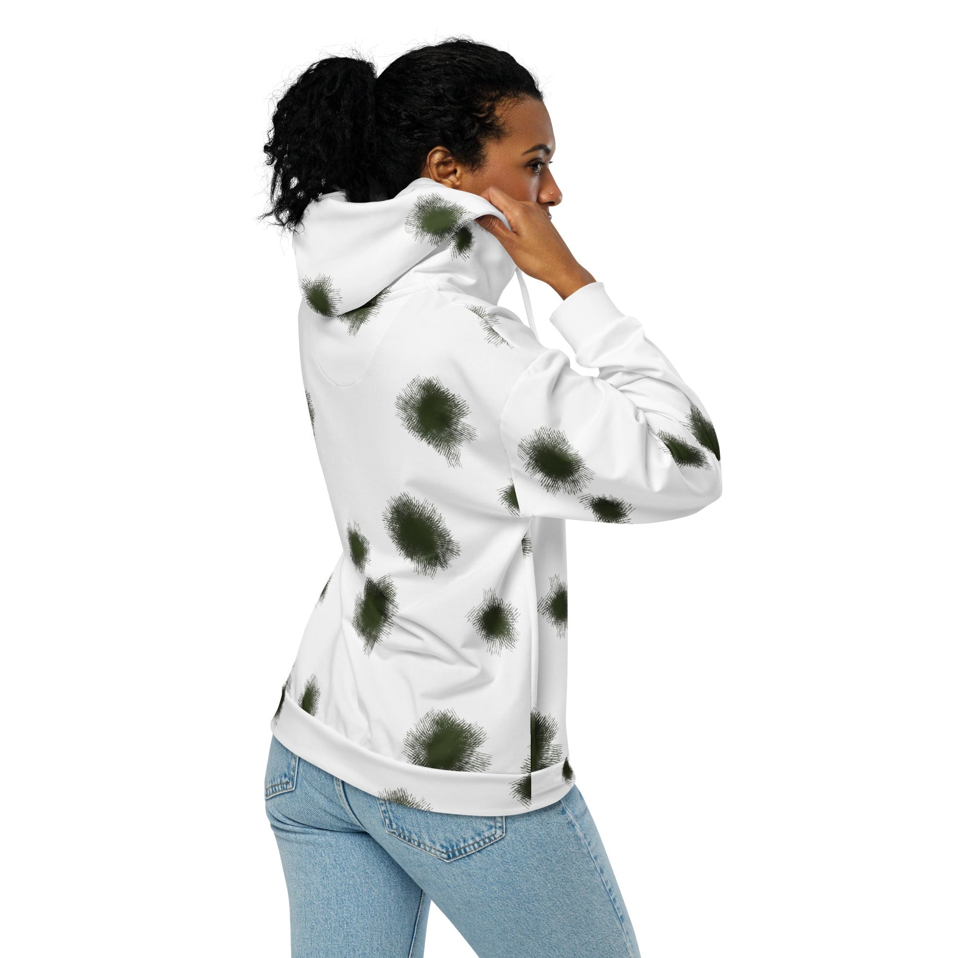 German Alpine Schneetarn CAMO Unisex zip hoodie - Zip Hoodies