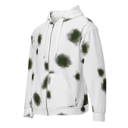 German Alpine Schneetarn CAMO Unisex zip hoodie - Zip Hoodies