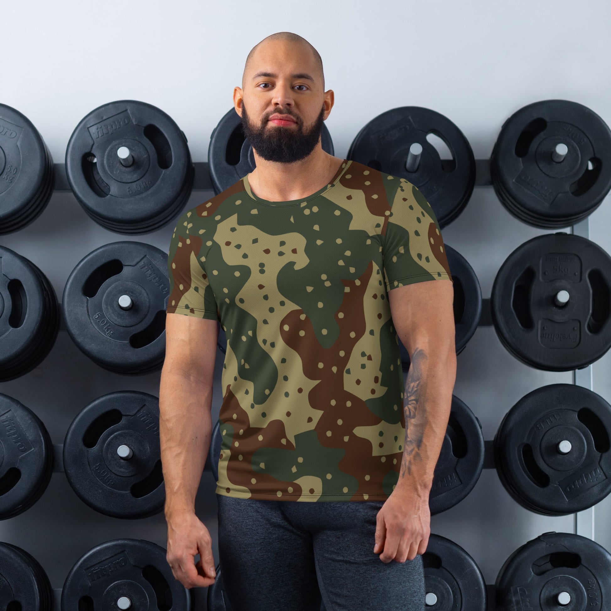 German Ambush Daimler-Benz Tank CAMO Mens Athletic T-shirt - XS - T-Shirts