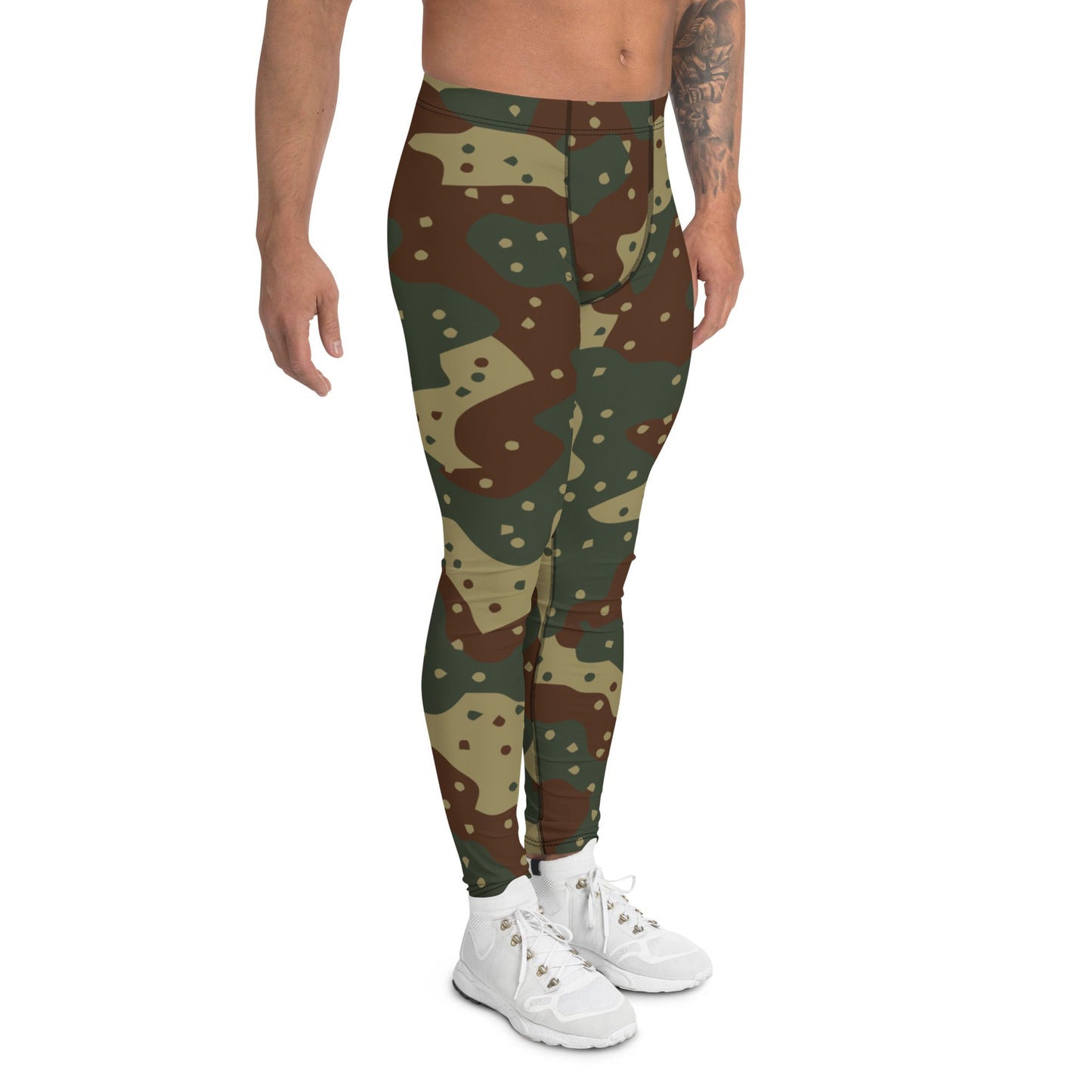 German Ambush Daimler-Benz Tank CAMO Mens Leggings
