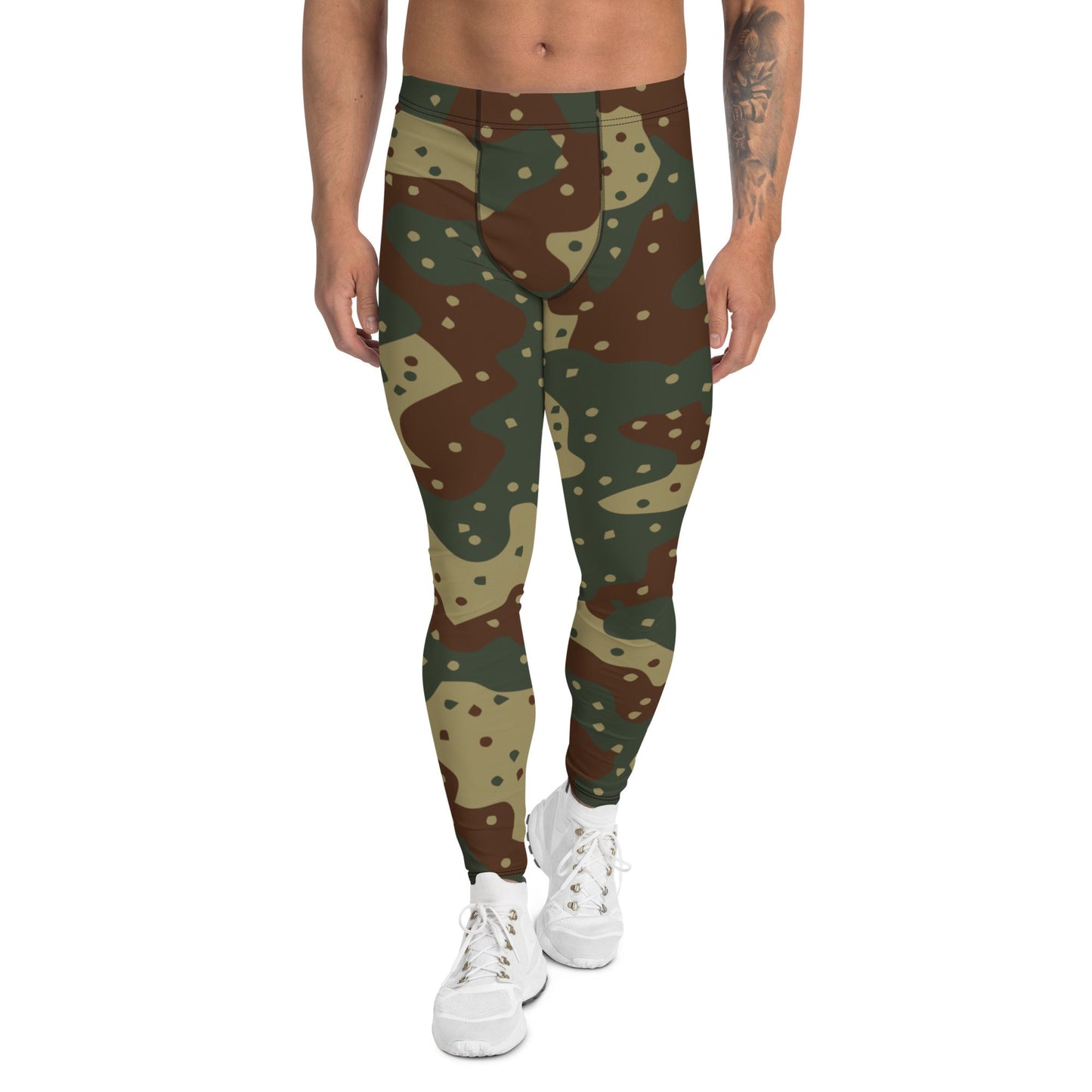 German Ambush Daimler-Benz Tank CAMO Mens Leggings - XS