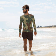 Ambush Tank Daimler-Benz CAMO Mens Long-Sleeve Rash Guard - XS