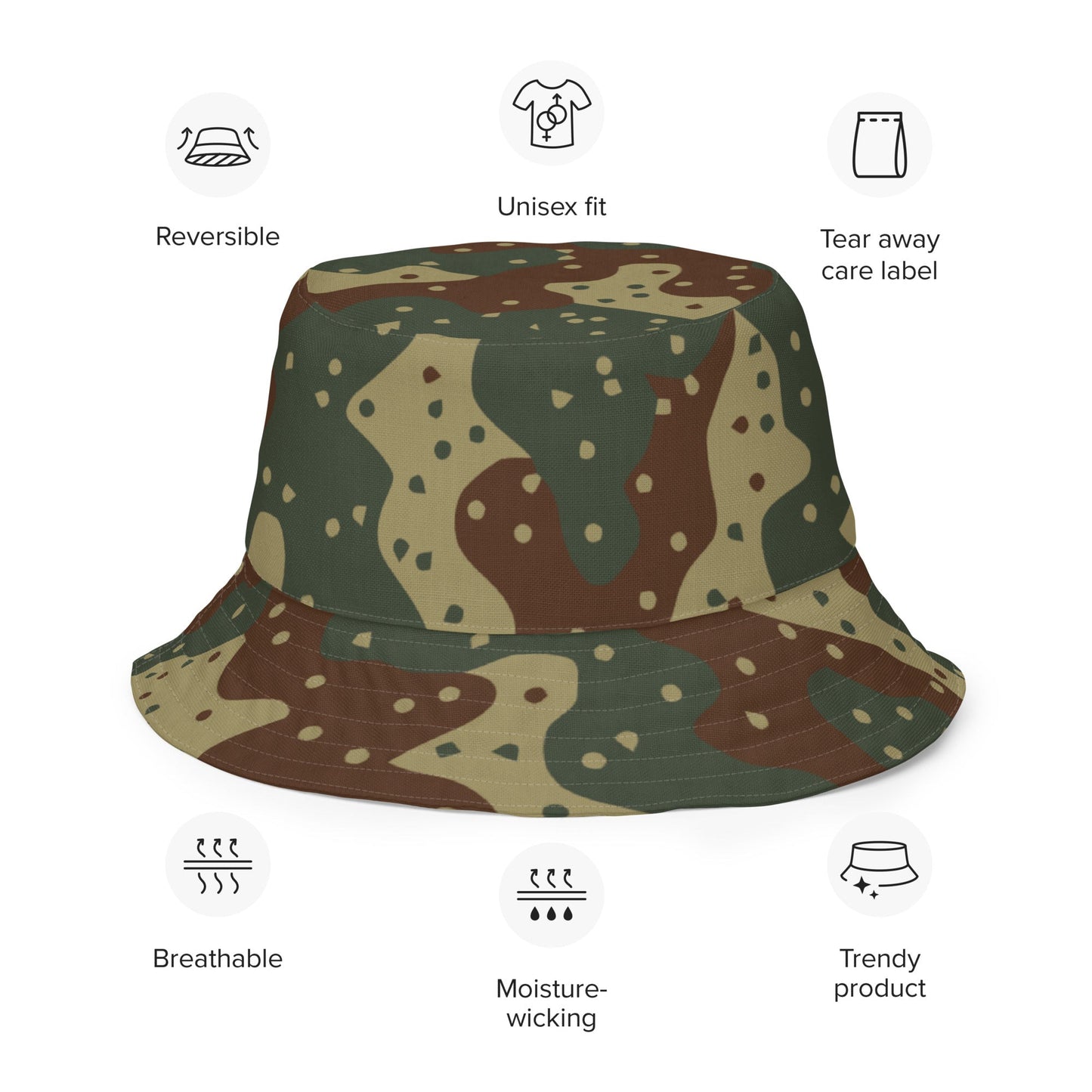 German Ambush Daimler-Benz Tank CAMO Reversible Bucket Hat