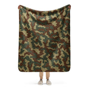 Ambush Tank Daimler-Benz CAMO Sherpa Blanket - 50″×60″