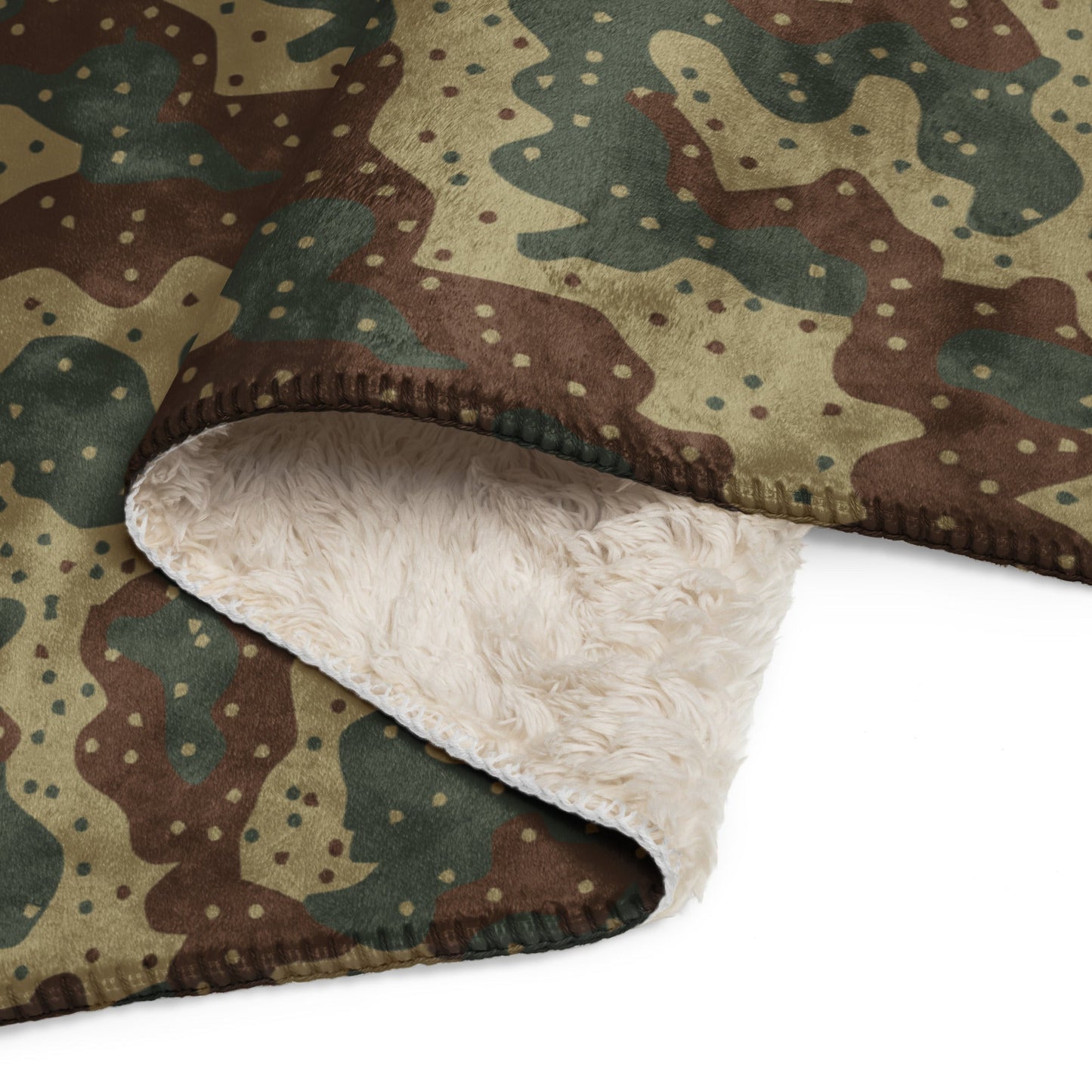 German Ambush Daimler-Benz Tank CAMO Sherpa Blanket