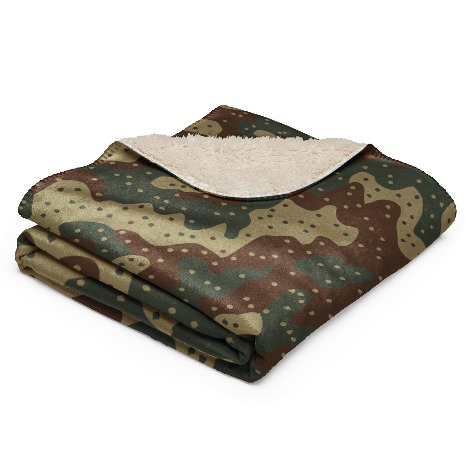 German Ambush Daimler-Benz Tank CAMO Sherpa Blanket