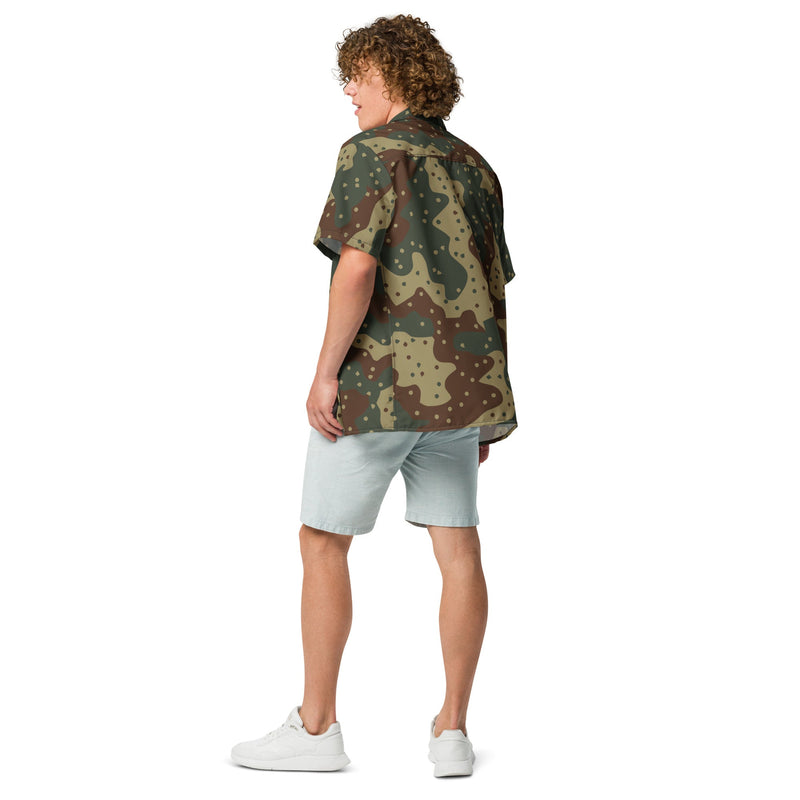 Ambush Tank Daimler-Benz CAMO Unisex Short-Sleeve Button Shirt - Button-Up