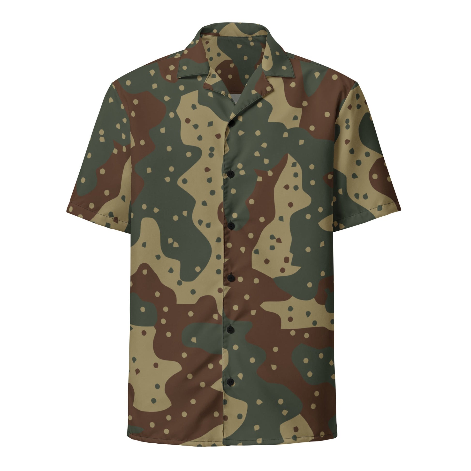 German Ambush Daimler-Benz Tank CAMO Unisex button shirt - Button Shirts