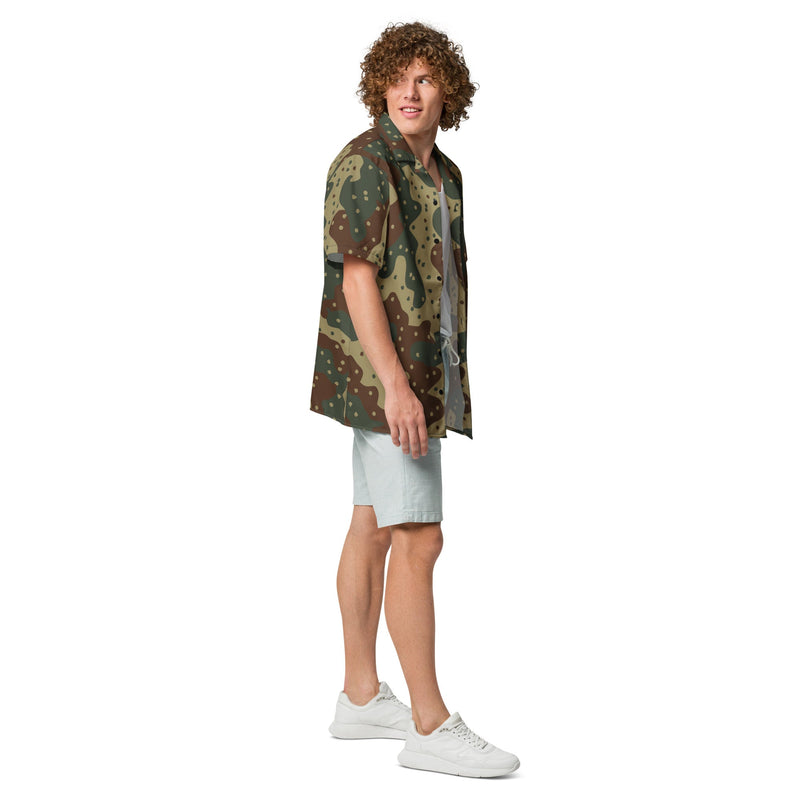 Ambush Tank Daimler-Benz CAMO Unisex Short-Sleeve Button Shirt - Button-Up