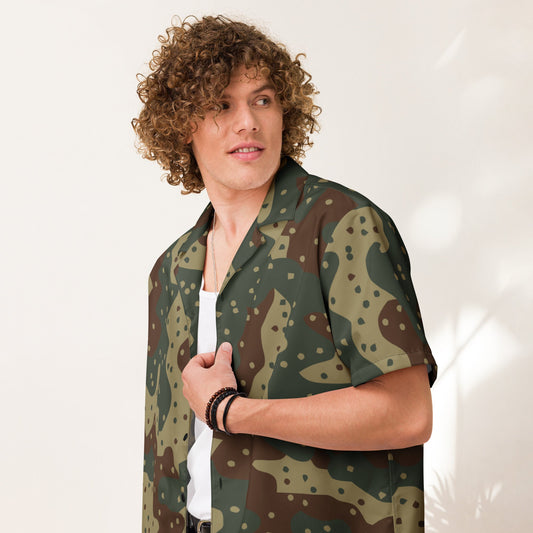 German Ambush Daimler-Benz Tank CAMO Unisex button shirt - Button Shirts