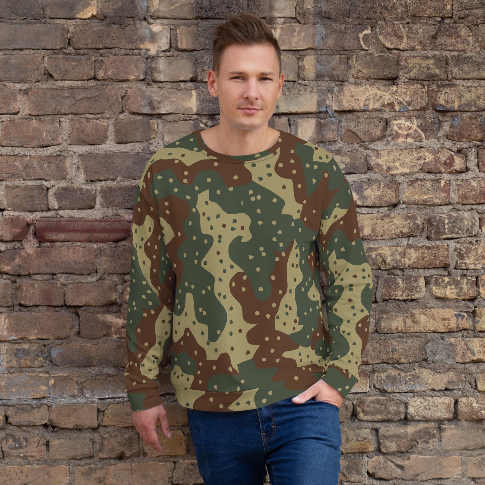 German Ambush Daimler-Benz Tank CAMO Unisex Sweatshirt - XS - Sweatshirts