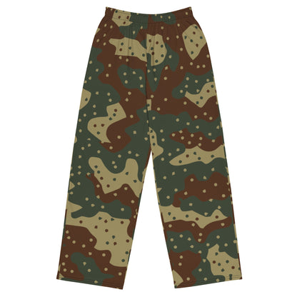 German Ambush Daimler-Benz Tank CAMO unisex wide-leg pants - 2XS - Wide-leg Pants