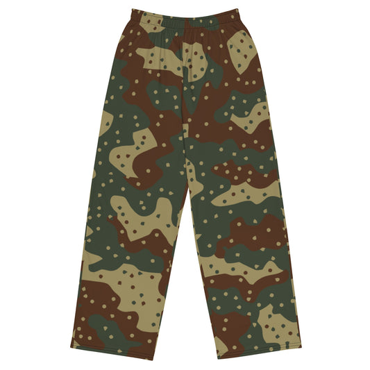 German Ambush Daimler-Benz Tank CAMO unisex wide-leg pants - 2XS - Wide-leg Pants
