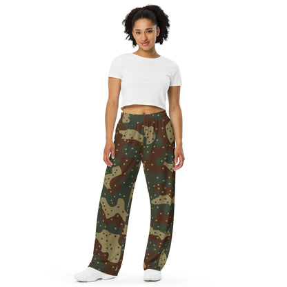 German Ambush Daimler-Benz Tank CAMO unisex wide-leg pants - Wide-leg Pants